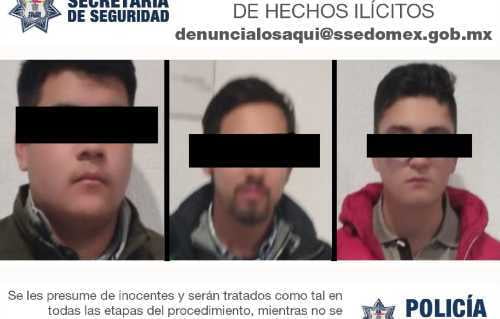 Tres jóvenes detenidos en San José del Rincón, por disparar al aire
